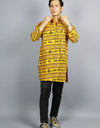 Khatushyam Ji Full Sleeves long Yellow Kurta With Pocket and Button