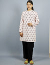 Radhey Radhey Full Sleeves Long White Kurta with Pocket and Button